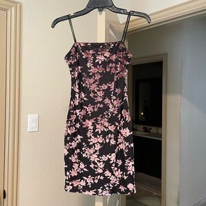 Princess Polly Cherry Blossom Bodycon Mini Dress US 2